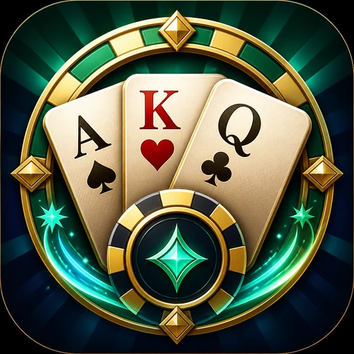 Original Teen Patti Master editorial icon with playing cards and chips